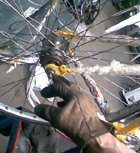 Assessint the freewheel - click to enlarge
